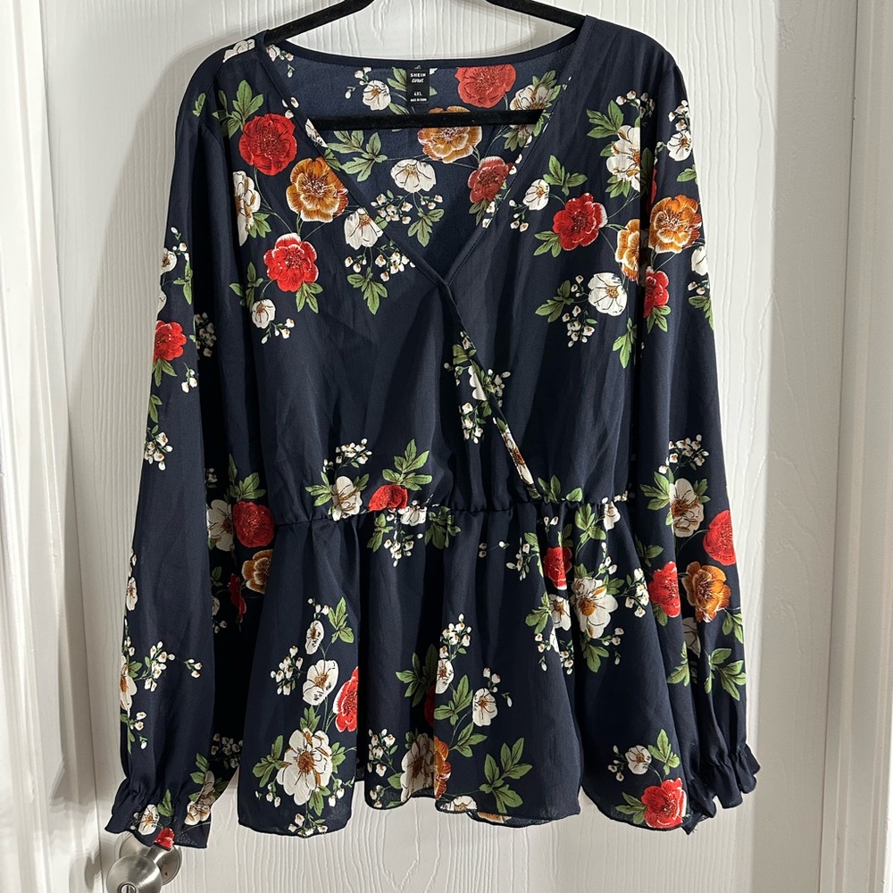 SHEIN Long Sleeve Blouse